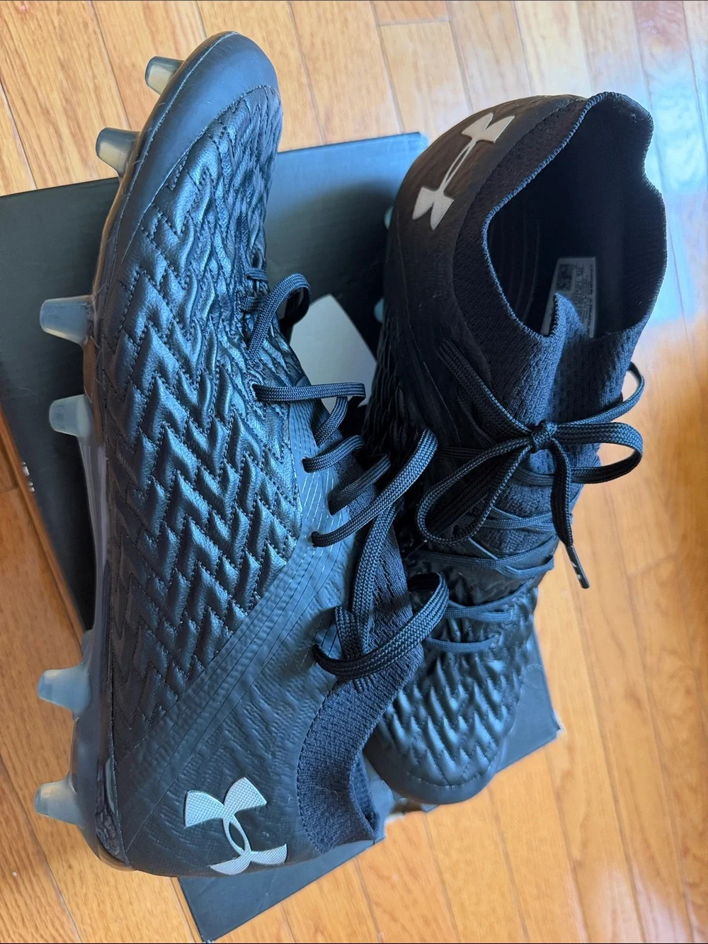 Under Armour Black UA Shadow Elite 2.0 FG Soccer Cleats - Men's 11.5